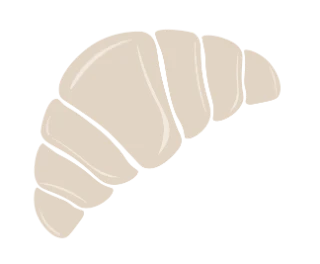 Croissant sticker