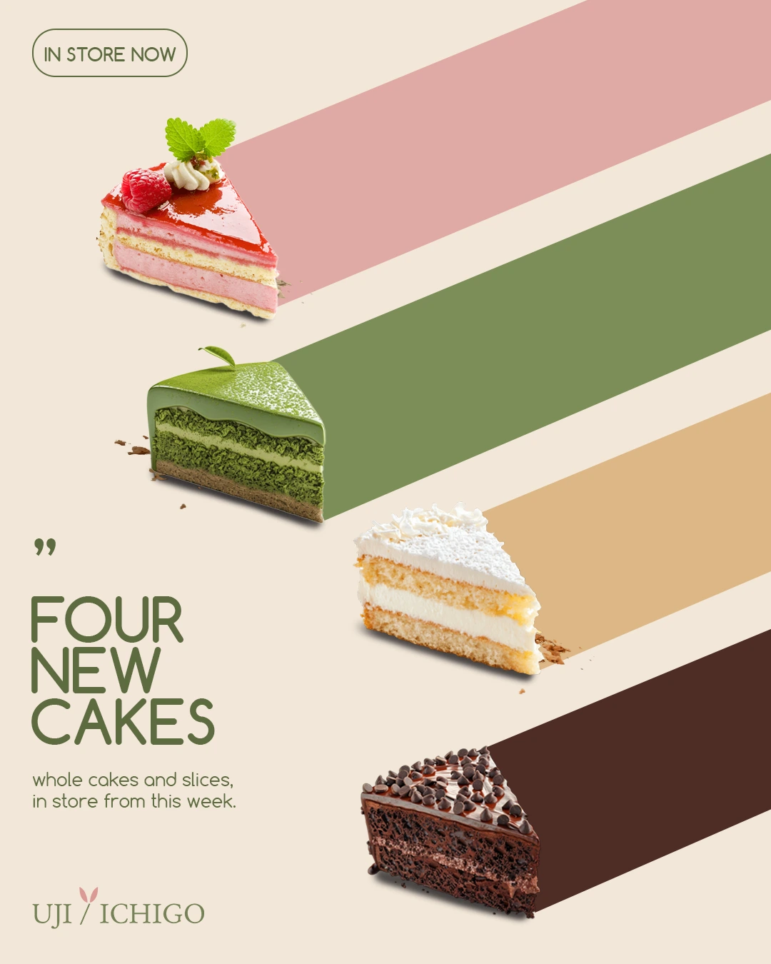 Four new cakes post