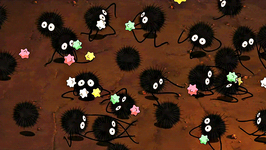Soot sprites, Spirited Away