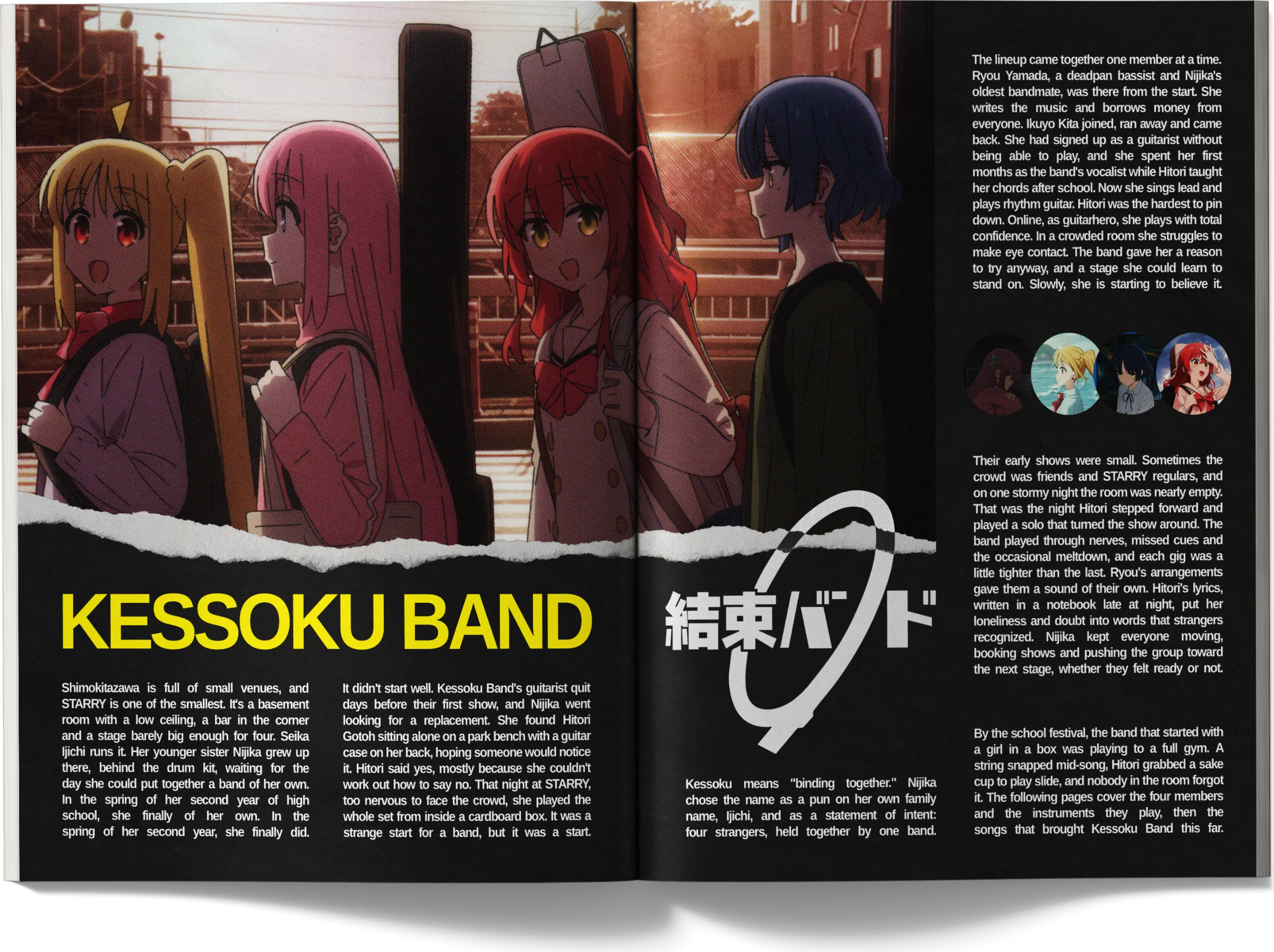 Bocchi the Rock! spread